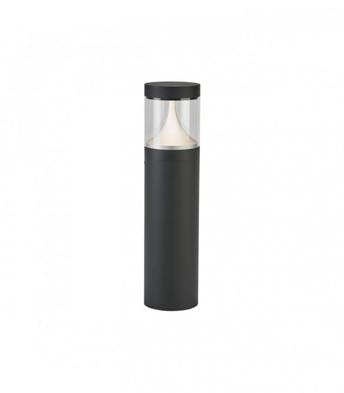 Integrated LED Outdoor LED Short Bollard, Graphite, IP65