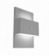 Outdoor 1 Light Wall Light with PIR Aluminium, E27