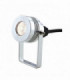 Integrated LED Outdoor Small Spotlight Fitting, Anodised Aluminium, IP54