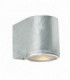 Outdoor 1 Light Down Wall Light Galvanized , IP44, GU10