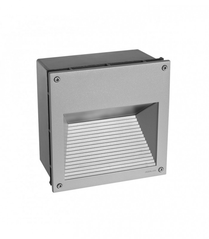Integrated LED Outdoor LED Recessed Wall Light Aluminium , IP65