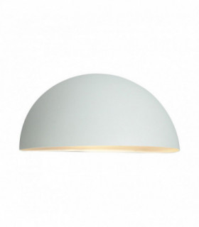 Outdoor 1 Light Wall Lantern, white , IP43, E27