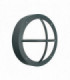 Integrated LED Outdoor LED Wall , Ceiling Light, Graphite, IP65