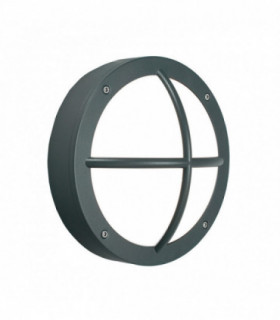Integrated LED Outdoor LED Wall , Ceiling Light, Graphite, IP65