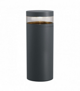Integrated LED Outdoor LED Medium Bollard, Graphite, IP65
