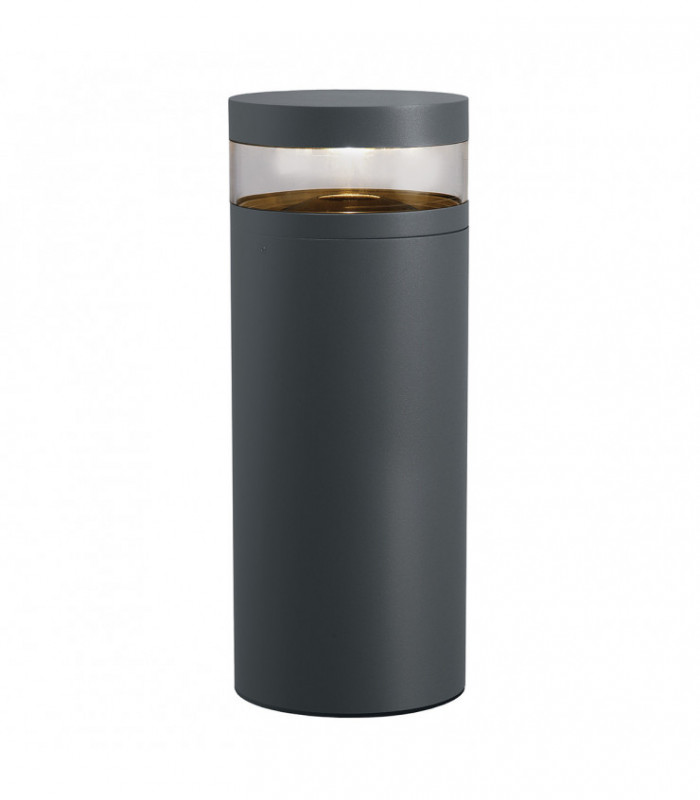 Integrated LED Outdoor LED Medium Bollard, Graphite, IP65