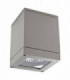 1 Light Outdoor Surface Mounted Ceiling Light Grey IP54, E27