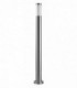 1 Light Large Outdoor Bollard Light Stainless Steel Aisi 202 IP55, E27