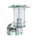 1 Light Outdoor Wall Light Stainless Steel with Motion Sensor IP44, E27