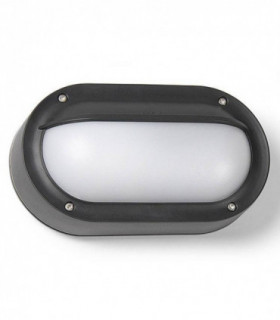 1 Light Outdoor Wall Light Urban grey IP65, E27