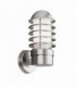 1 Light Outdoor Garden Wall Light Stainless Steel IP44, E27