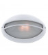 1 Light Outdoor Bulkheads White IP44, E27