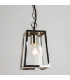 1 Light Outdoor Ceiling Pendant Light Polished Nickel, E27