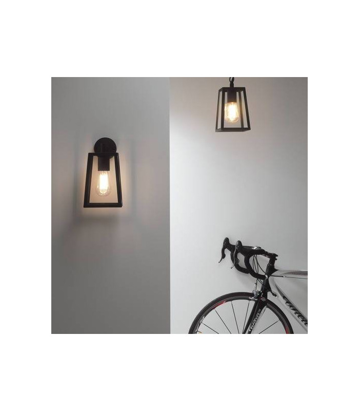 1 Light Outdoor Ceiling Pendant Light Polished Nickel, E27