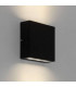 LED Outdoor Up Down Wall Light Black IP54
