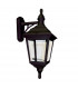 1 Light Outdoor Coastal Wall Lantern Light Black IP44, E27