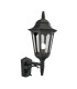 1 Light Outdoor Wall Lantern Light Black IP44, E27