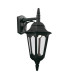 1 Light Outdoor Wall Lantern Light Black IP44, E27