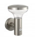 PIR Outdoor Wall Light Coastal, Marine Grade Brushed Stainless Steel IP44, GU10
