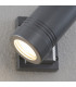 2 Light Outdoor Up Down Wall Light Aluminium IP55 with Clear Glass, GU10