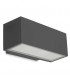 LED Light Outdoor Small Up / Down Wall Washer Light Urban grey IP65
