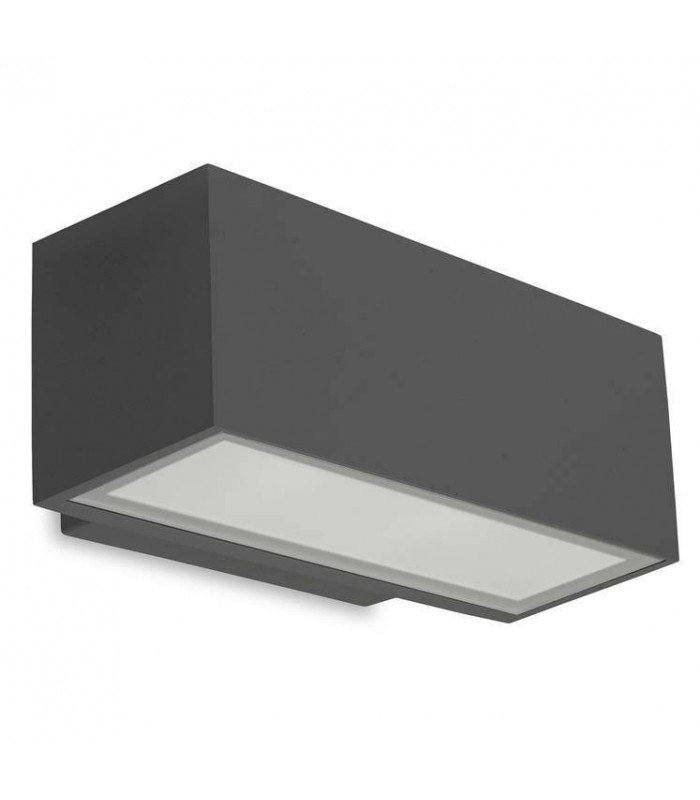 LED Light Outdoor Small Up / Down Wall Washer Light Urban grey IP65