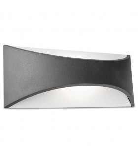 LED Outdoor Up Down Wall Light Urban Grey IP65