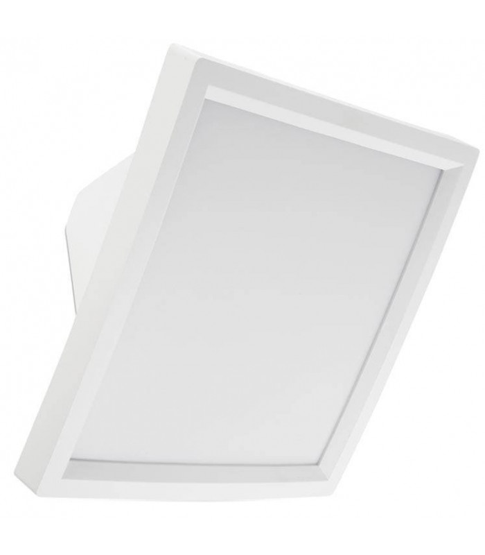 2 Light Outdoor Wall Light WhiteIP65, E27