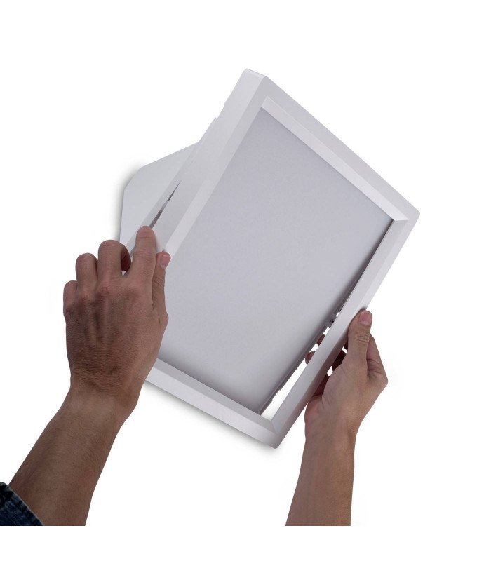 2 Light Outdoor Wall Light WhiteIP65, E27