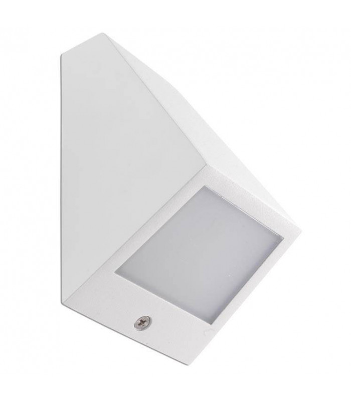 LED Outdoor Small Wall Light White IP54