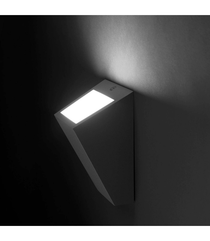 LED Outdoor Small Wall Light White IP54
