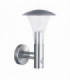 1 Light Outdoor Wall Light Stainless Steel IP44, E27