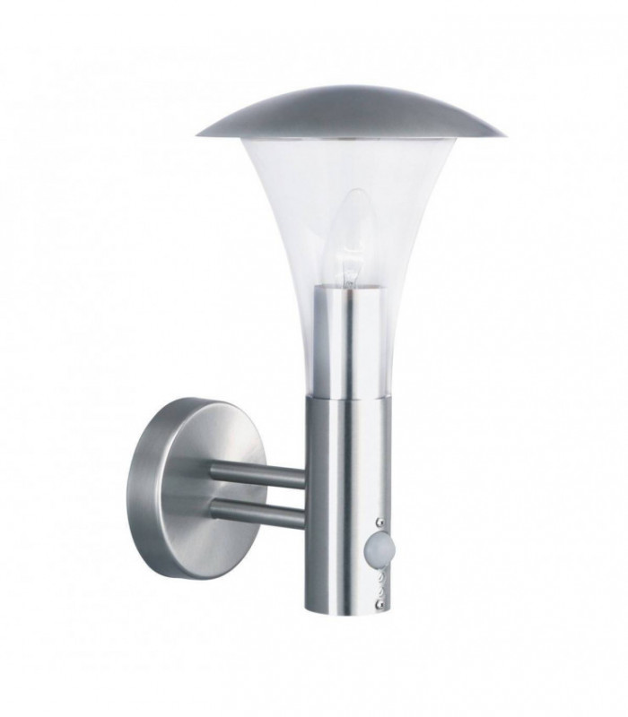 1 Light Outdoor Wall Light Stainless Steel IP44, E27