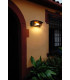1 Light Outdoor Wall Lantern Rusty Brown, E27