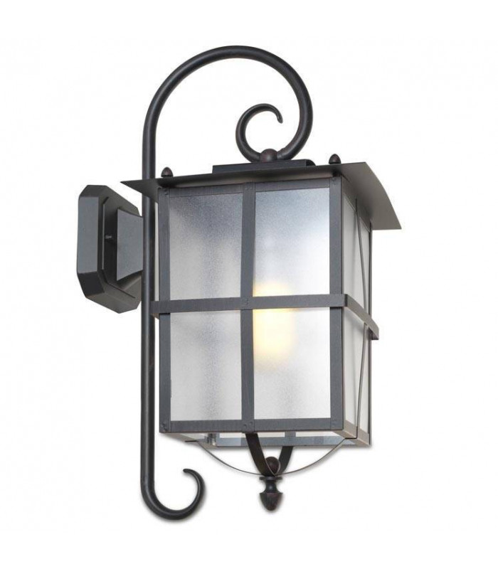 1 Light Outdoor Wall Lantern Rusty brown IP65, E27