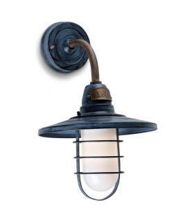 1 Light Outdoor Wall Lantern Old Grey IP65, E27