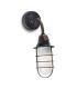 1 Light Outdoor Wall Lantern Old Grey IP65, E27