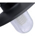 1 Light Outdoor Fisherman Dome Wall Light Black IP44, E27