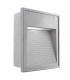 1 Light Outdoor Large Wall Light Grey IP54