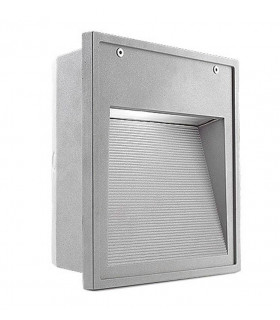 1 Light Outdoor Large Wall Light Grey IP54
