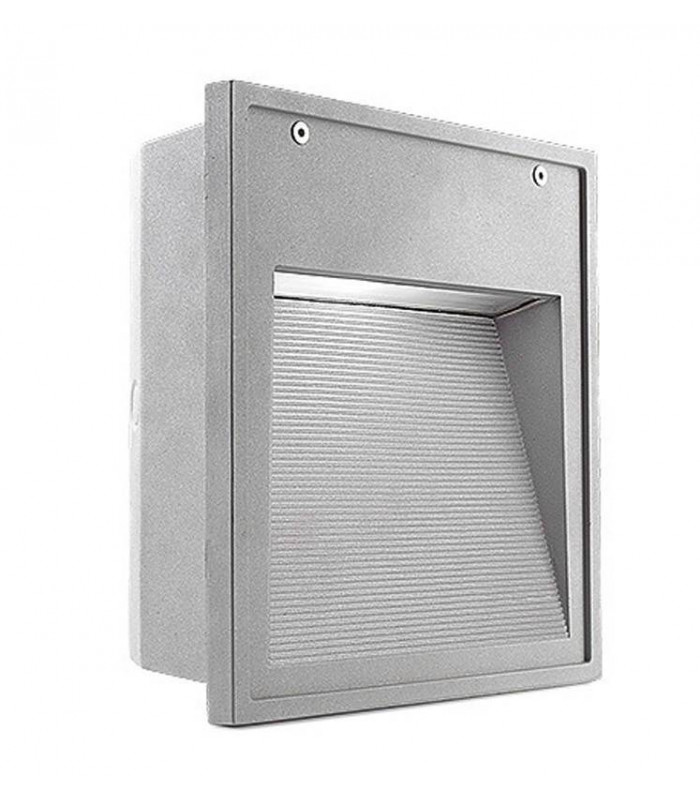 1 Light Outdoor Large Wall Light Grey IP54