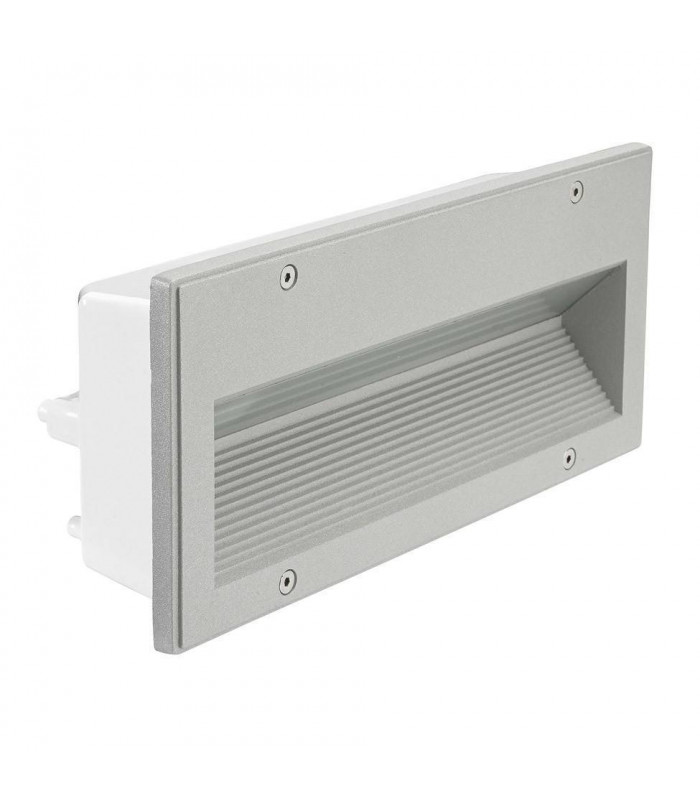 1 Light Outdoor Wall Light Grey IP44