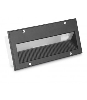 1 Light Outdoor Wall Light Black IP44