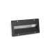 1 Light Outdoor Wall Light Black IP44