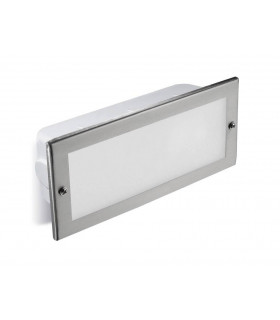 1 Light Outdoor Wall Light Stainless steel AISI 316 IP44, E27