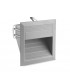 LED Outdoor Square Wall Light Grey IP65