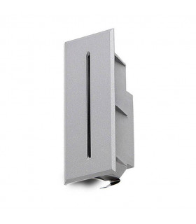 LED 1 Light Outdoor Wall Light Grey IP54