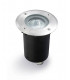 1 Light Round Recessed Floor Light Stainless Steel Aisi 316 IP67, GU10