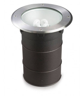 1 Light Recessed Floor Light Stainless Steel Aisi 316 IP67, E27
