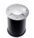 1 Light Recessed Floor Light Grey IP67, E27